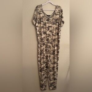 Almost Famous Camouflage Jumpsuit